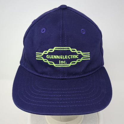 Glenn Electric Inc. Sosnop Fitted Hat Purple XL Embroidered Cap America