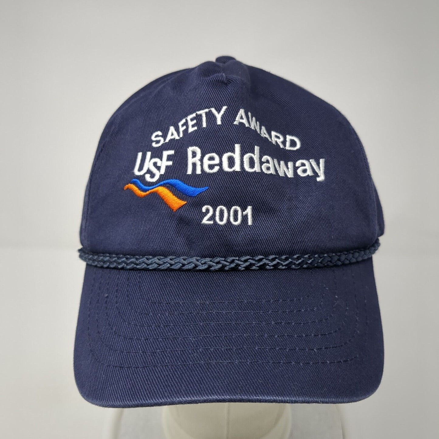 Safety Award USF Reddaway 2001 Snapback Rope Hat Blue One Size KC