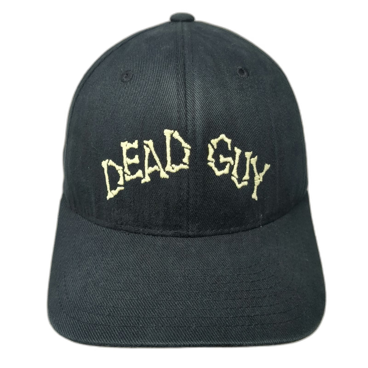 Flexfit Baseball Cap Black M Dead Guy Ale Embroidery Stretch Fit 6 Panel Hat