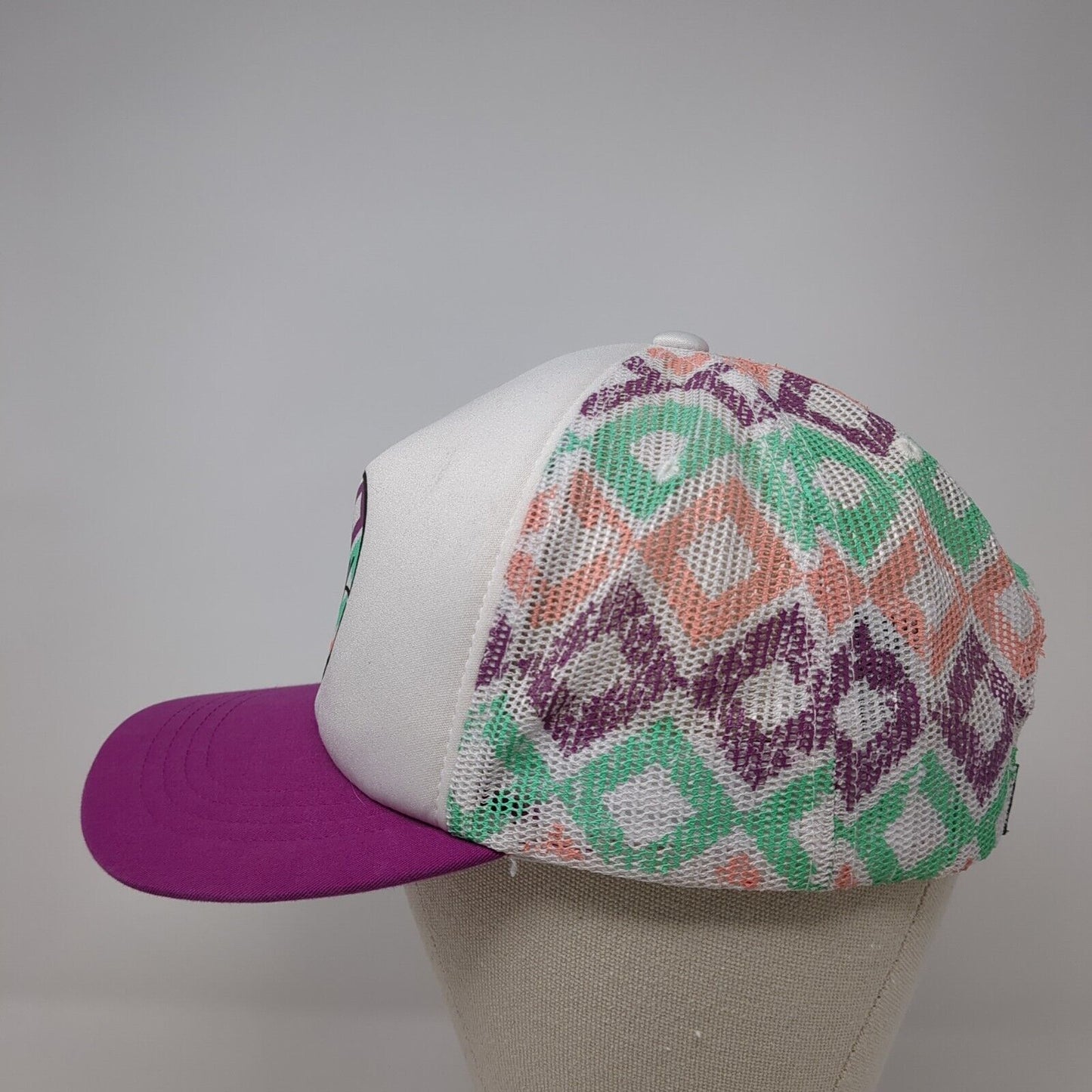 Hurley Snapback Trucker Hat Multi One Size Mesh Back Outdoor Yupoong