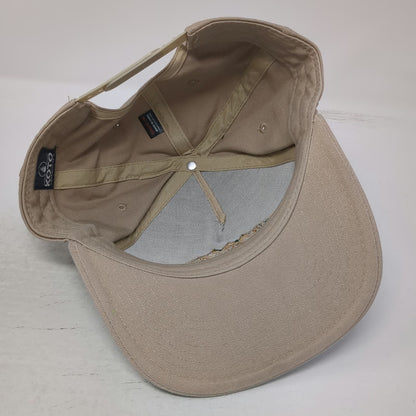 KOTO Brewing Co 5 Panel Hat Beige One Size Snapback Mountain Logo Brewery Cotton