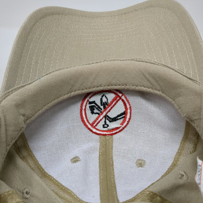 Nissun Baseball Cap Beige One Size 1-888-Dig-Safe Shovel Graphic Strapback Hat