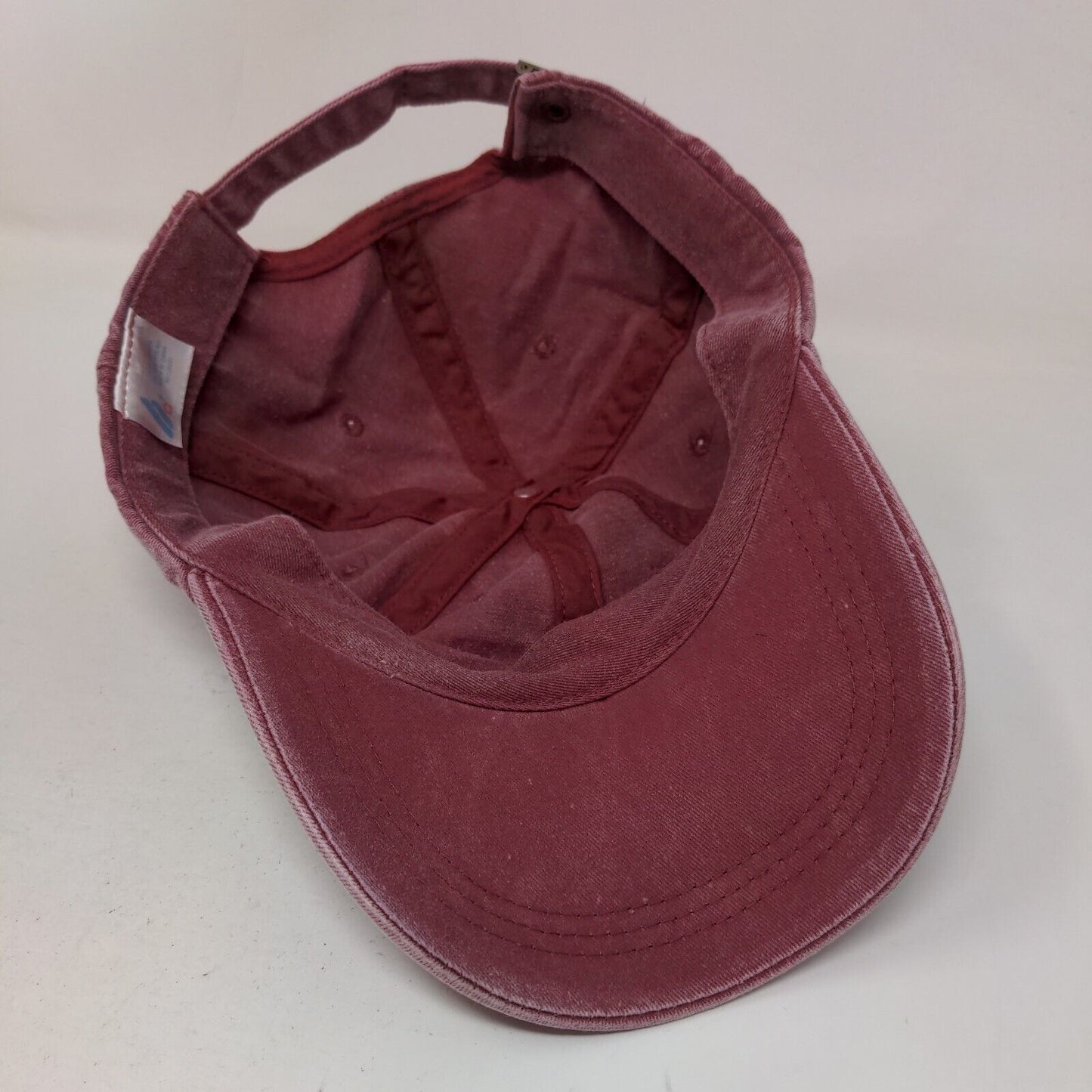 Portland Mountain Slideback Hat Red OSFA Adjustable HG 6 Panel