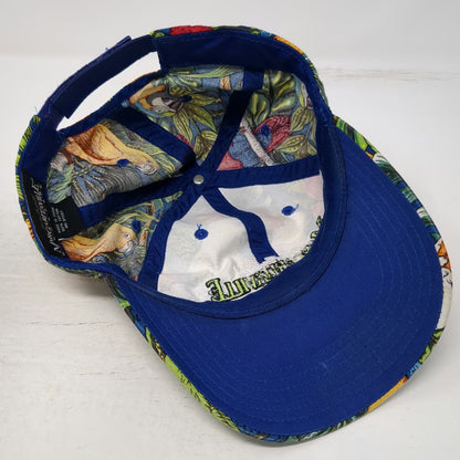 Jimmy Buffett Margaritaville Baseball Cap Blue One Size Parrot Strapback Hat