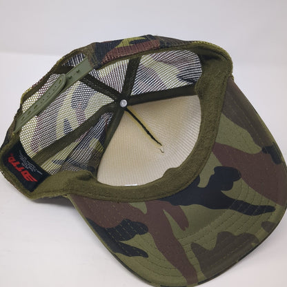 Smiley Face Snapback Trucker Hat Multicolor One Size Adjustable Mesh Back Otto