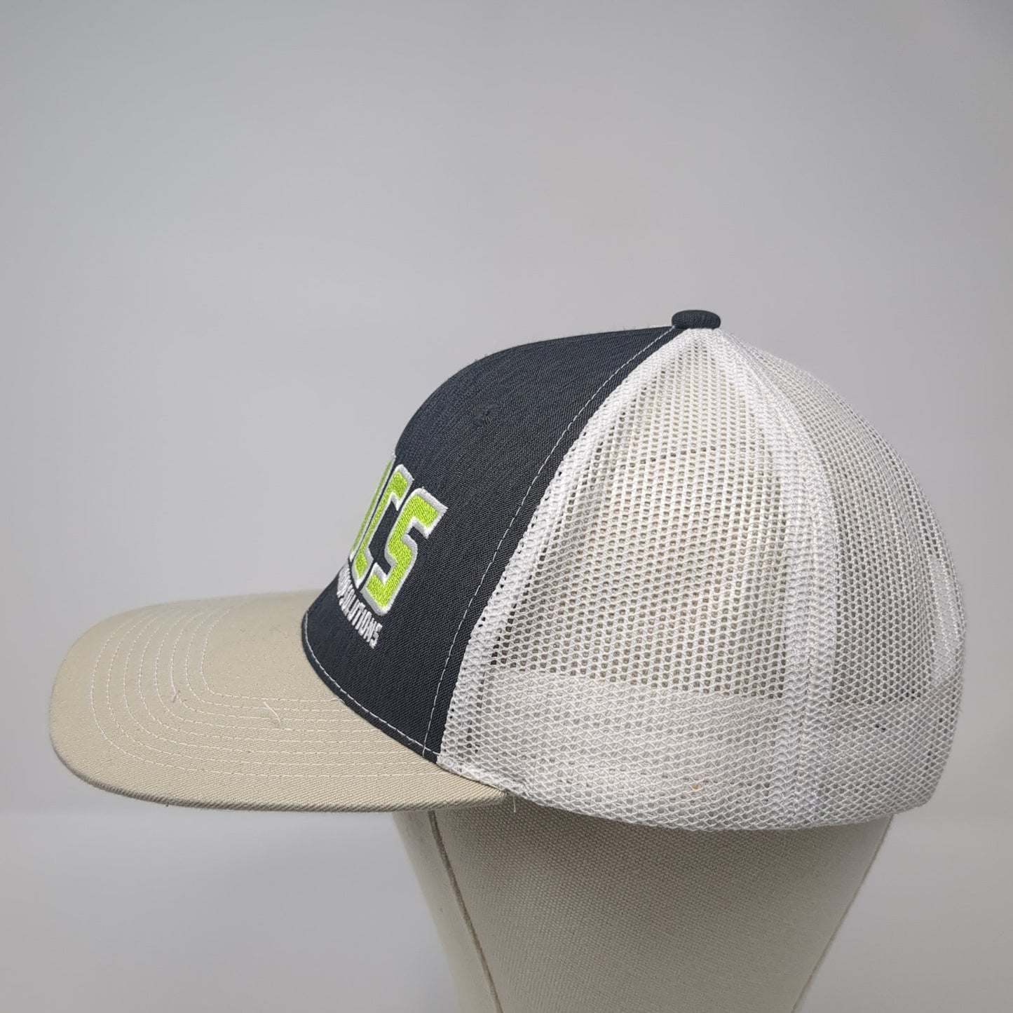 Hometown Crop Solutions Snapback Trucker Hat Multi One Size Mesh Back