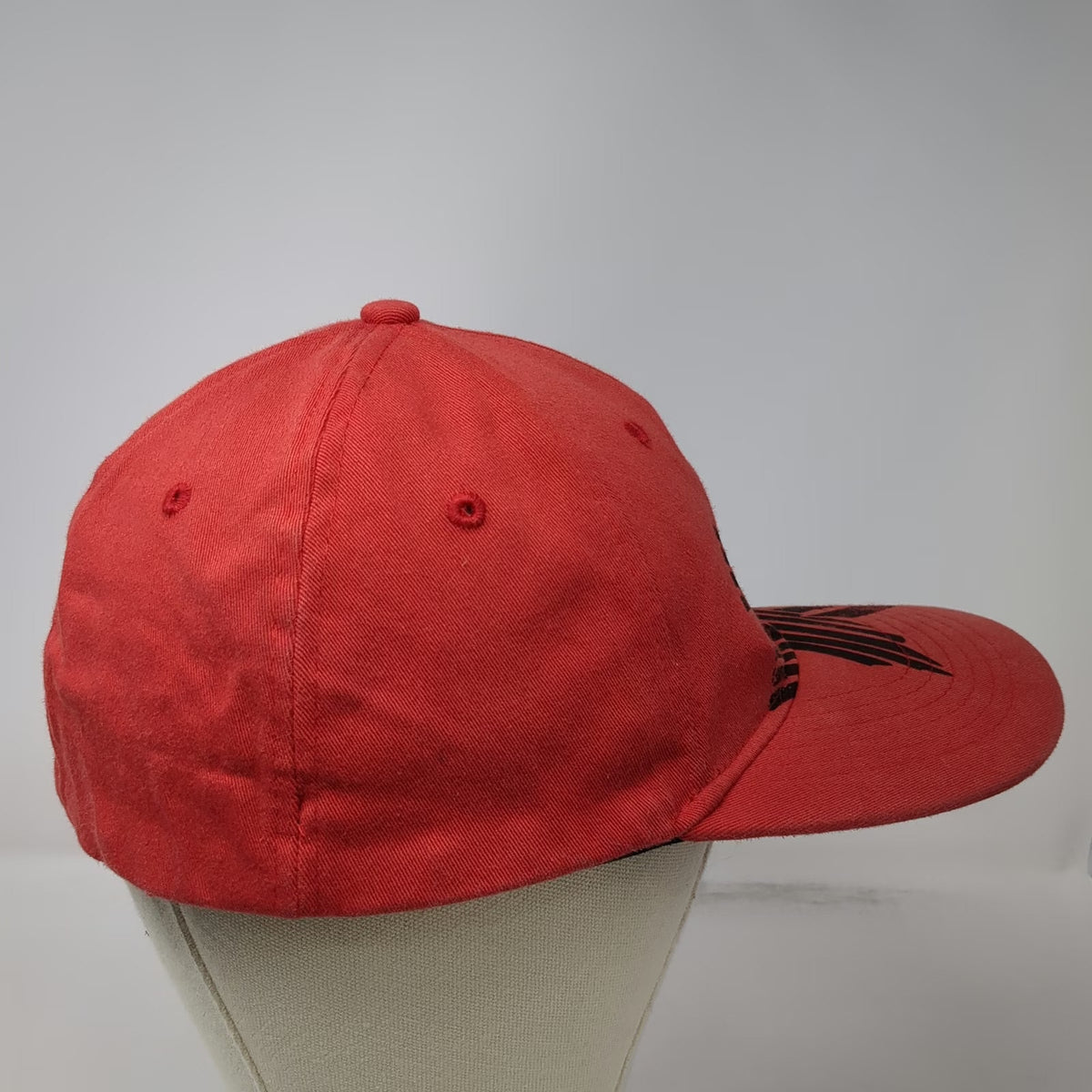 Polaris Baseball Cap Red One Size Fitted TekFlex Racing Graphics Star Logo Hat