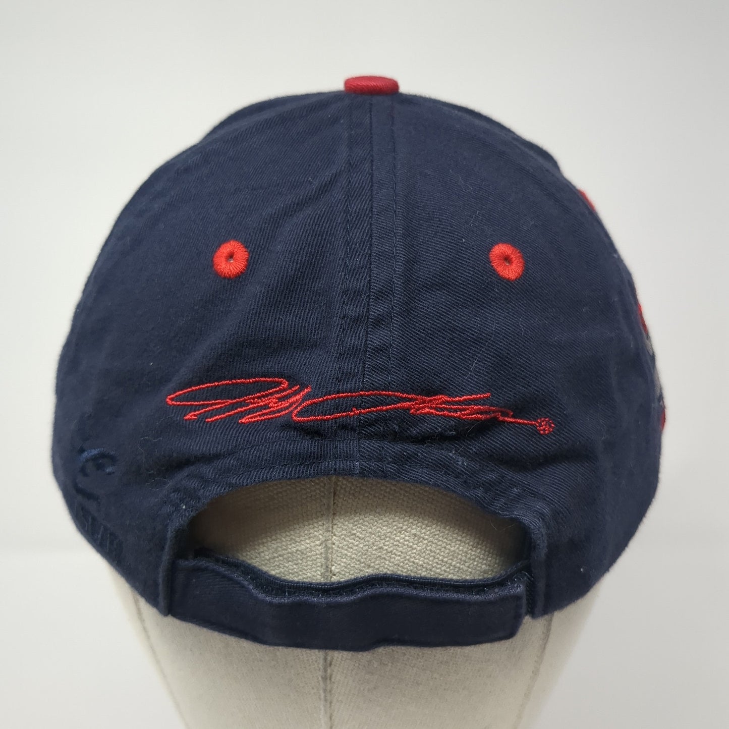 24 Jeff Gordon Flame Strapback Hat Blue One Size Chase Authentics