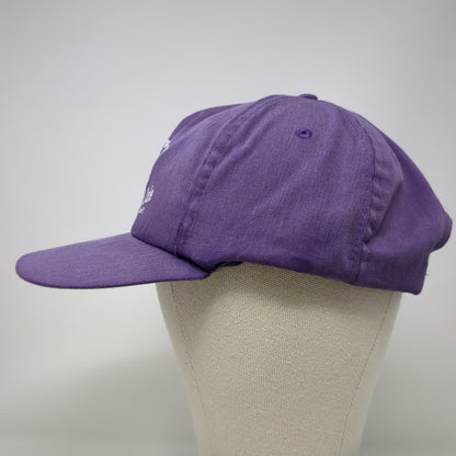 Willow Bay Marina and Cafe Purple 5 Panel One Size Snapback Hat American Falls