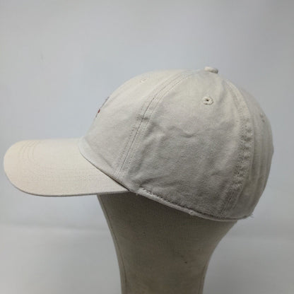 Ahead Men's Slideback Hat Tan Adjustable Embroidered Westchester Country Club