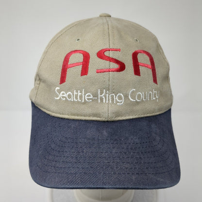 ASA Seattle King County Girls 16U-B Western Nationals Strapback Hat Multi OS