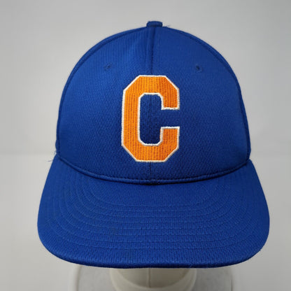 Letter C #3 Fitted Hat Blue S-M Embroidered Richardson Dryve 6 Panel
