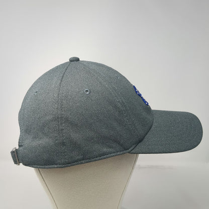 Under Armour Baseball Cap Gray OSFM American Flag Logo Blitzing Hat Strapback