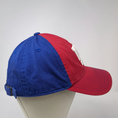 NFL Team Apparel NY Giants Baseball Cap Hat Red Blue White One Size Slideback