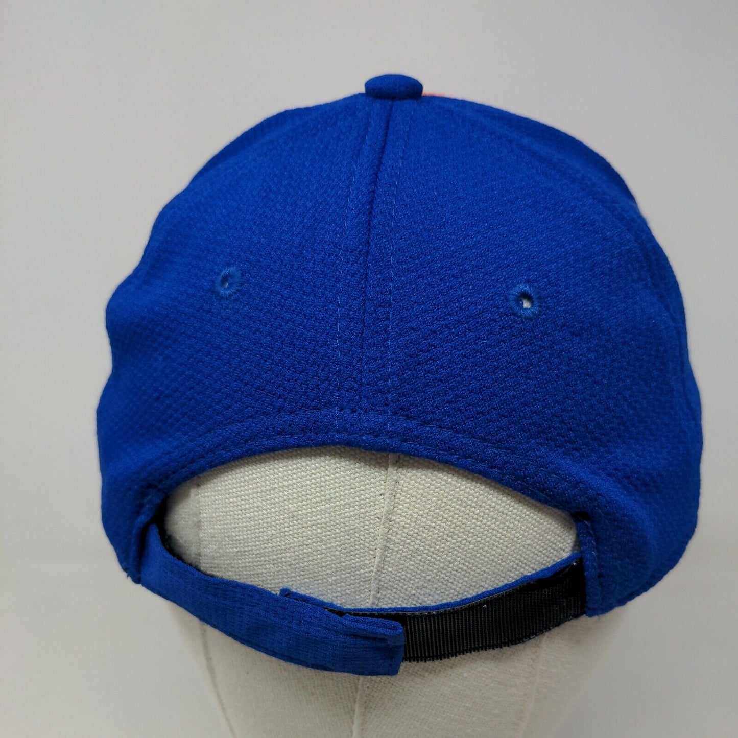 OC Sports boy's Strapback Hat Blue Orange New York Mets MLB Logo