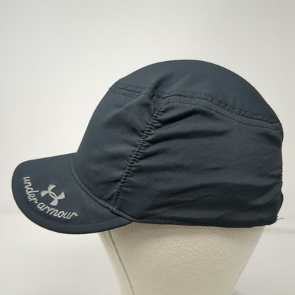 Under Armour Army Cap Black One Size Heatgear Slideback Logo Training Hat