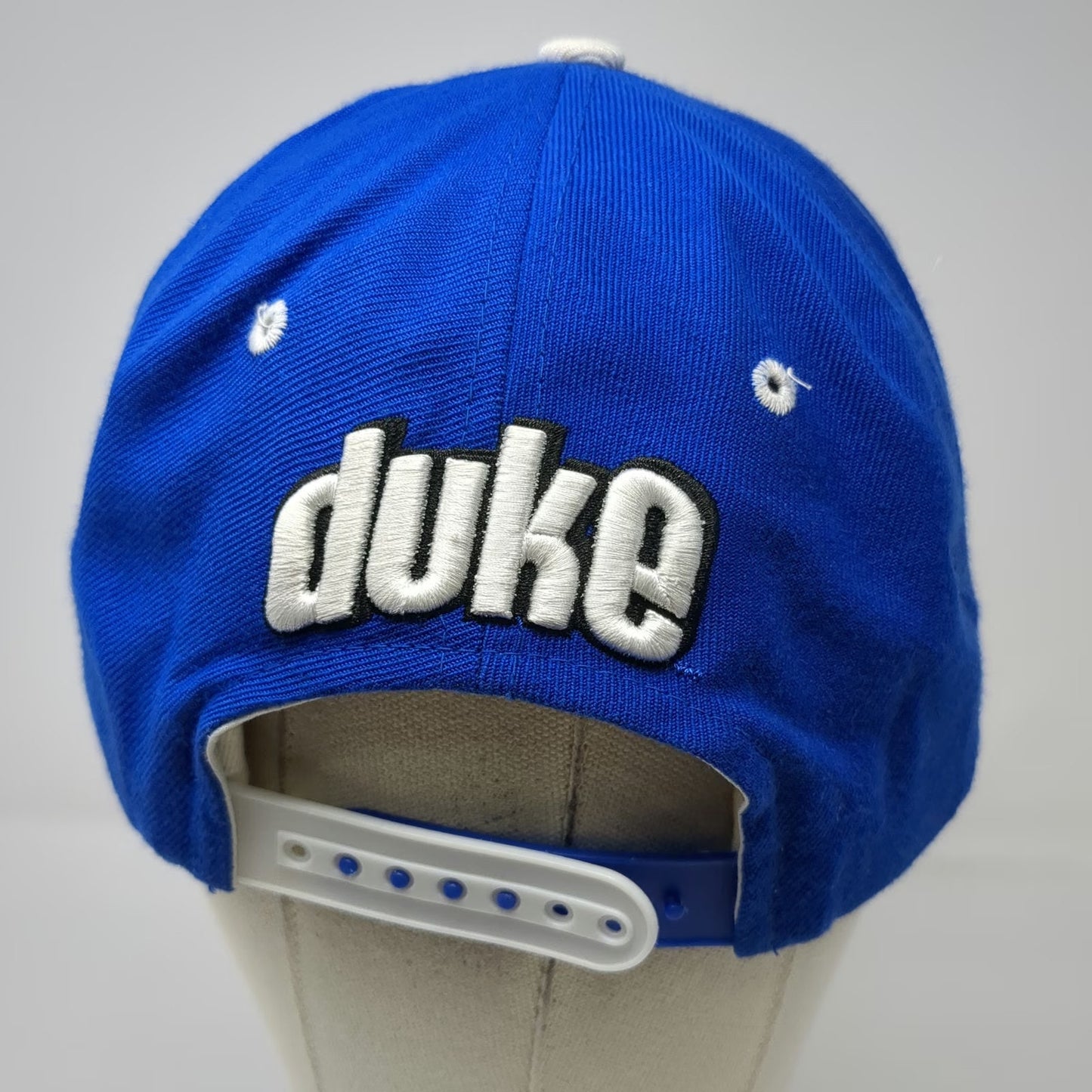 Zephyr Duke Blue Devils NCAA Snapback Hat One Size Acrylic Wool Green Underbrim