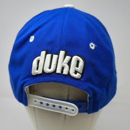 Zephyr Duke Blue Devils NCAA Snapback Hat One Size Acrylic Wool Green Underbrim