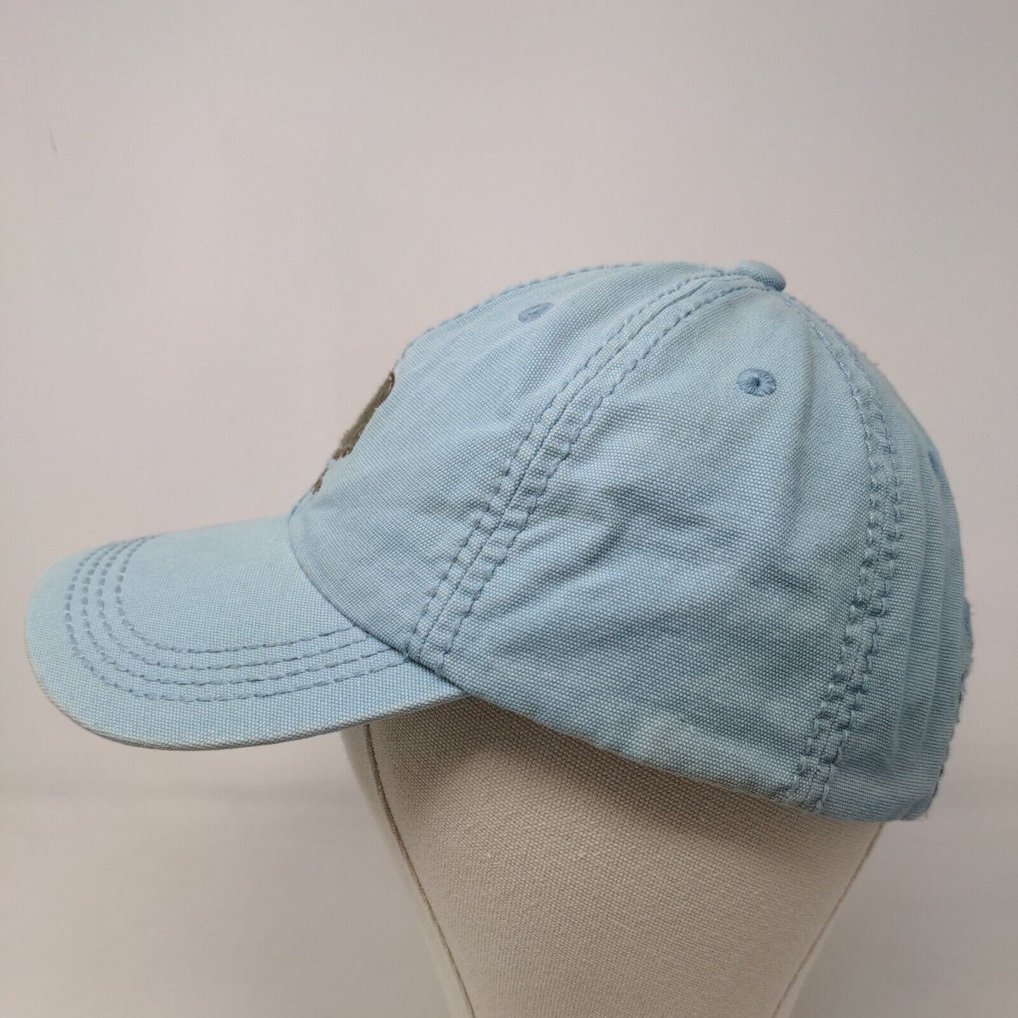 Life is Good Women's Slideback Hat Blue Adjustable Embroidered Logo Cotton