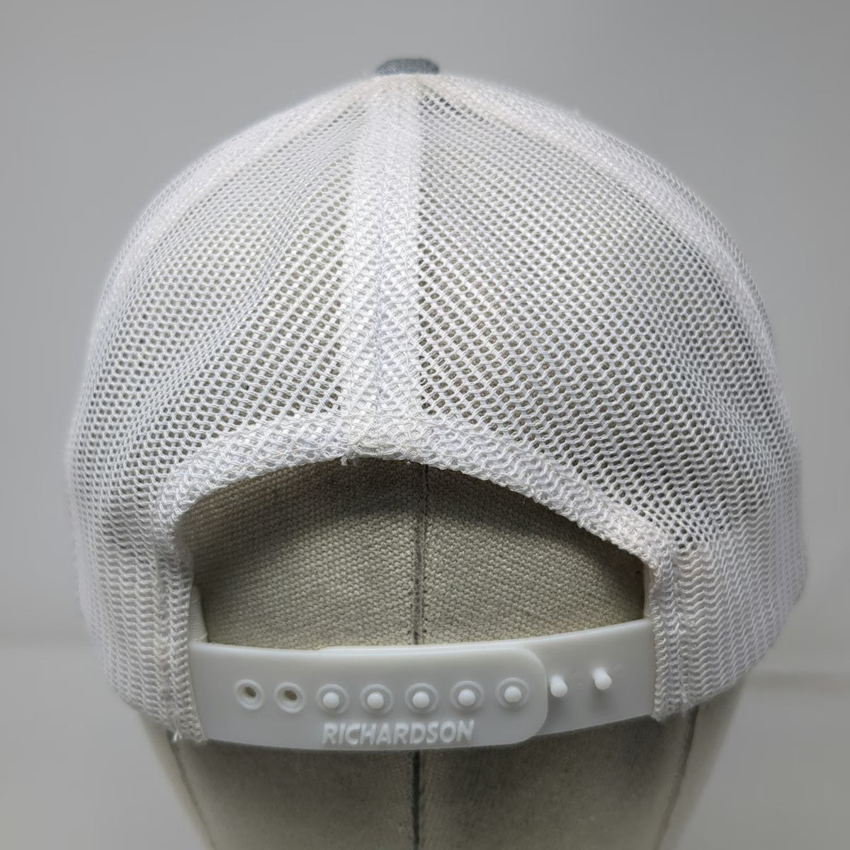 Richardson Trucker Hat Gray One Size Yee Yee Apparel Co Mesh Back Snapback Patch