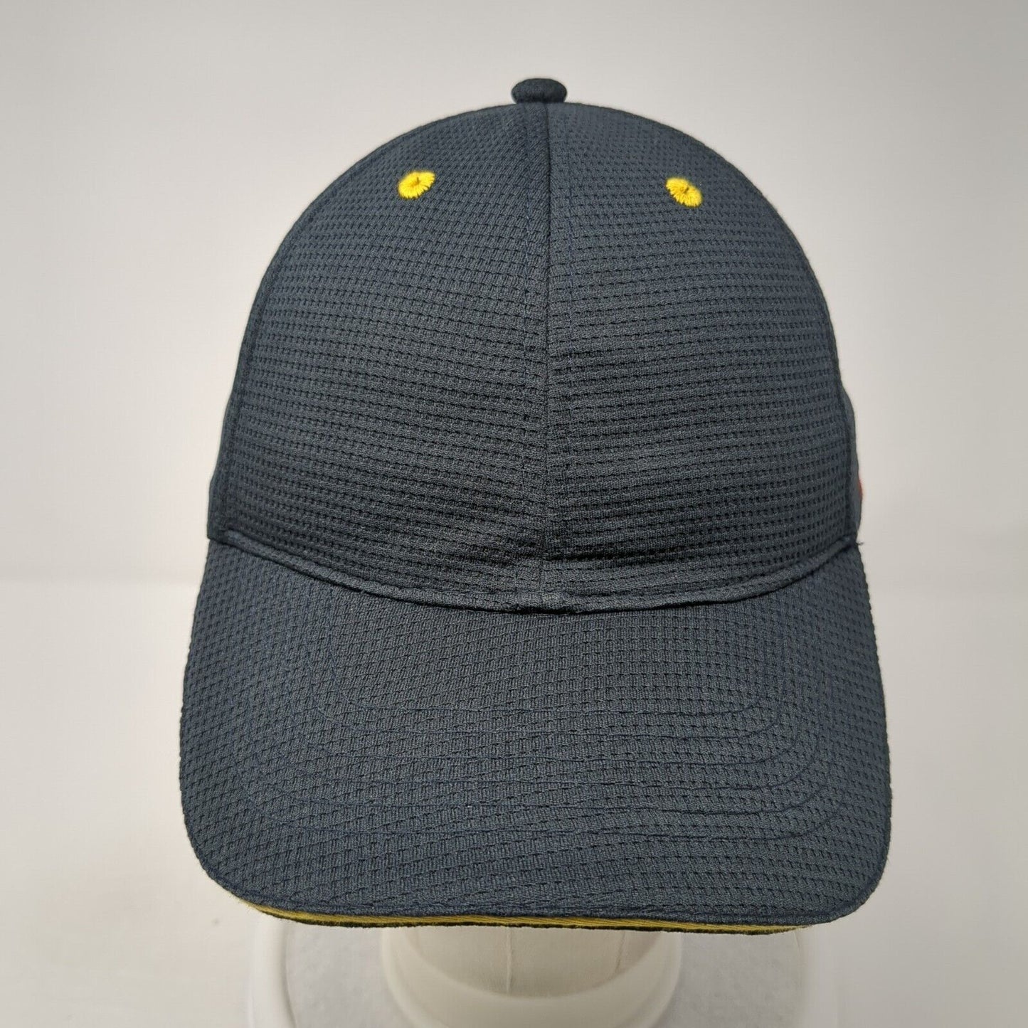 McDonald's Snapback Hat Blue One Size Adjustable Employee Crew Hat Blank