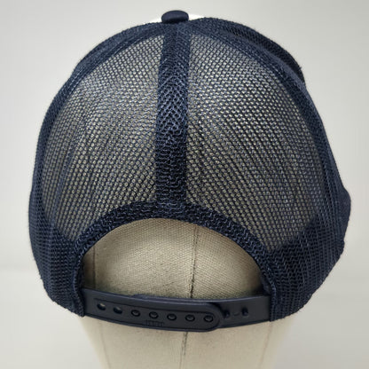 OTTO Trucker Hat Blue One Size Pura Vida Costa Rica Monkey Snapback Polyester