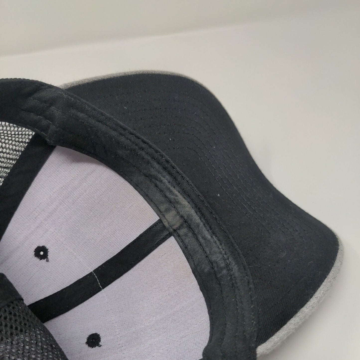 Take A Hike Snapback Trucker Hat Gray OSFM Adjustable Mesh Back Polyester