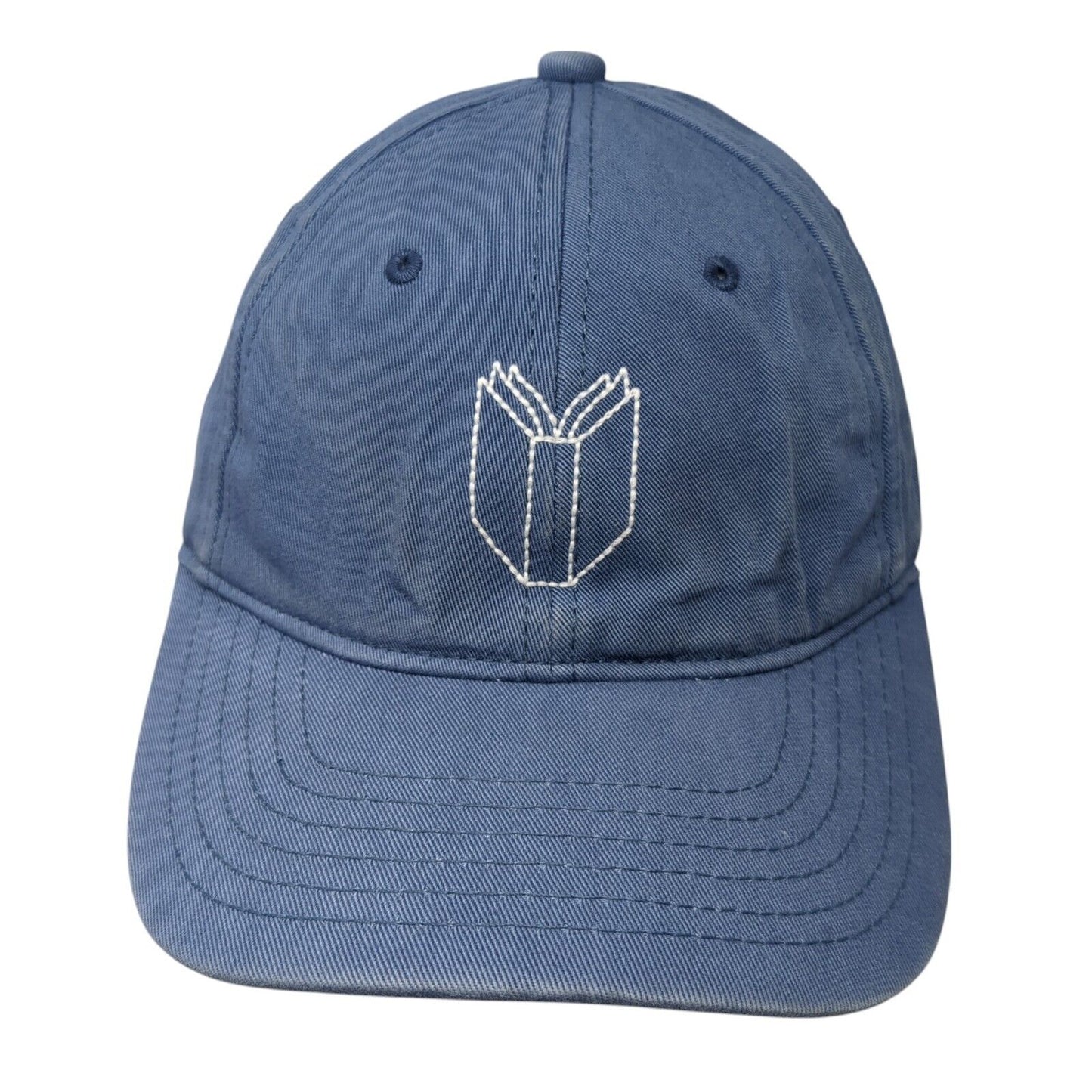 Story Ventures Slideback Hat Blue One Size Adjustable Embroidered Harding Lane