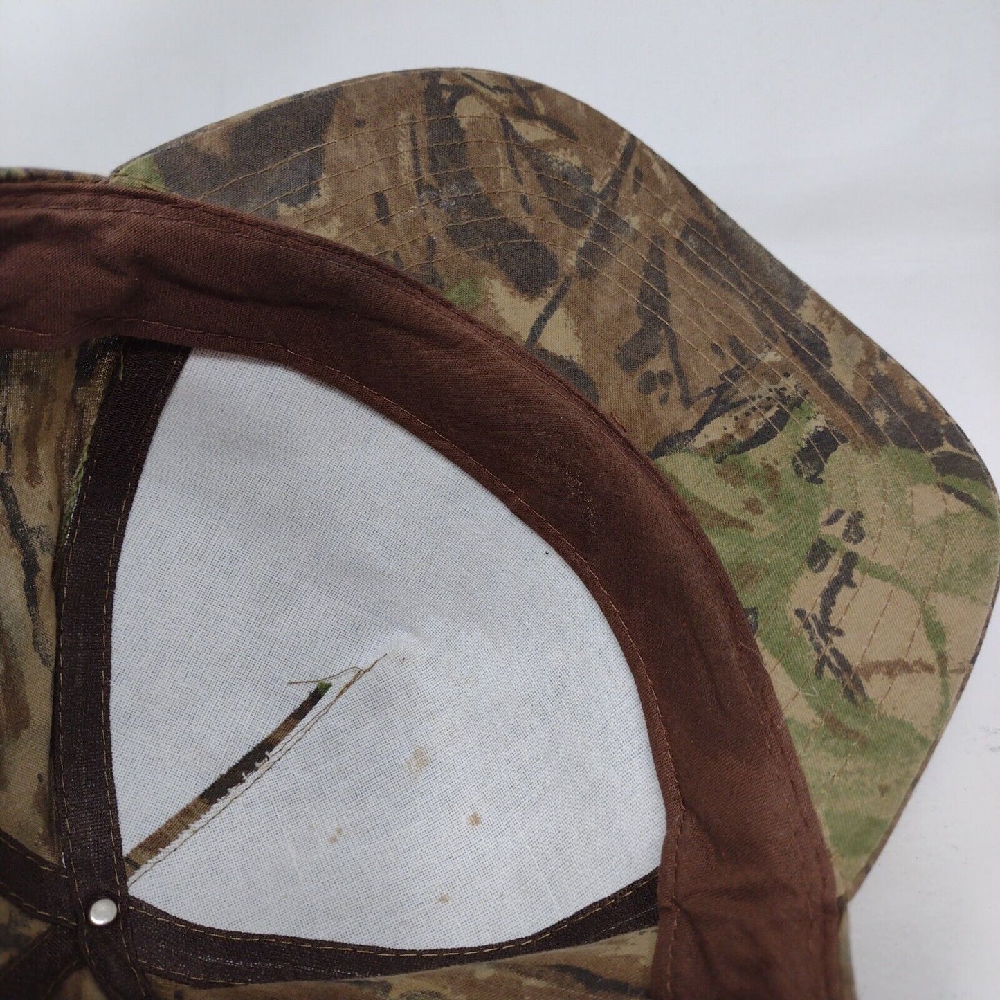 Realtree Snapback Hat Multi Camouflage OSFA Adjustable Lightweight Cotton