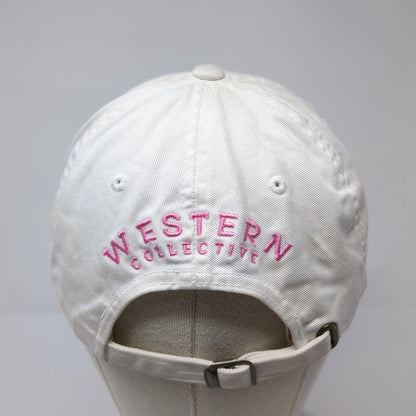Western Collective Slideback Hat White One Size Adjustable Yupoong