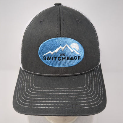The Switchback Snapback Trucker Hat Gray OS Adjustable Mesh Back Richardson