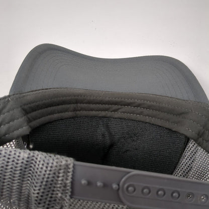 O'Neill Love Trip Snapback Trucker Hat Gray OSFA Mesh Back Adjustable