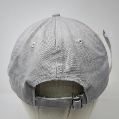 Pukka OOFOS Baseball Cap Gray One Size Adjustable Embroidered Logo Cotton Hat