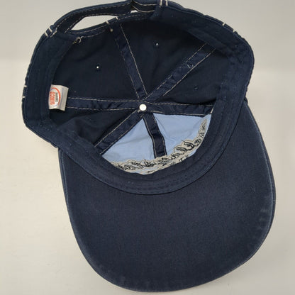 Yellowstone National Park 1872 Slideback Hat Blue One Size Adjustable