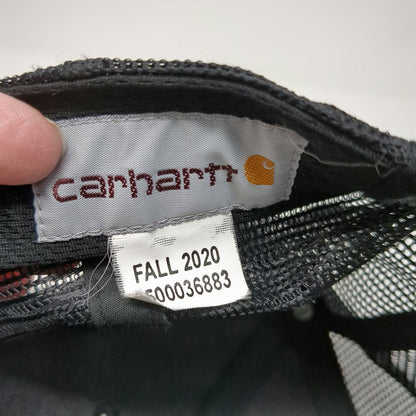 Carhartt Trucker Hat Black One Size HPH High Performance Homes Mesh Snapback