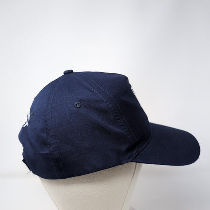 SRL Cache Valley Creamery Strapback Hat Blue OS Adjustable Embroidered Hit Wear