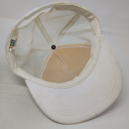THAT HAT Fred's Diner Trucker Hat White OS Snapback Mesh Foam Front Graphic