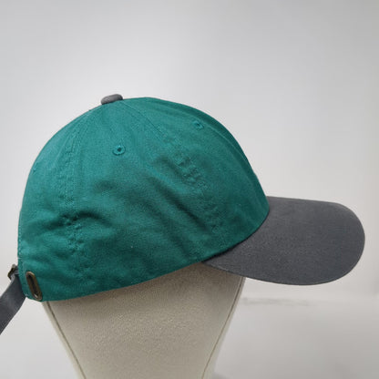 HUF Baseball Cap Green Black Gray One Size 1984 Logo Split Panel Cotton Hat