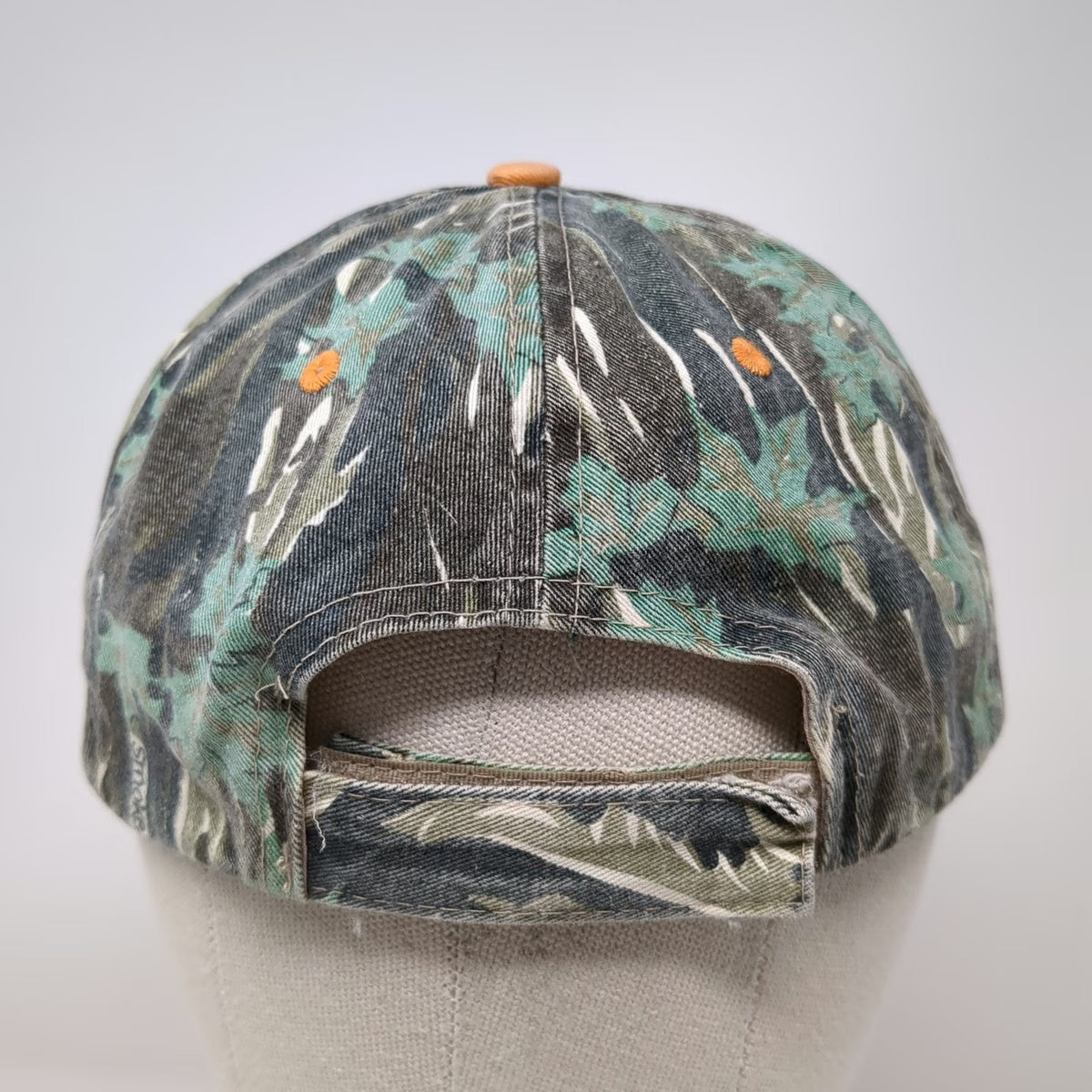 Hit Wear Baseball Cap Green Camo One Size Pro Machine Murray Utah Sun Logo Hat