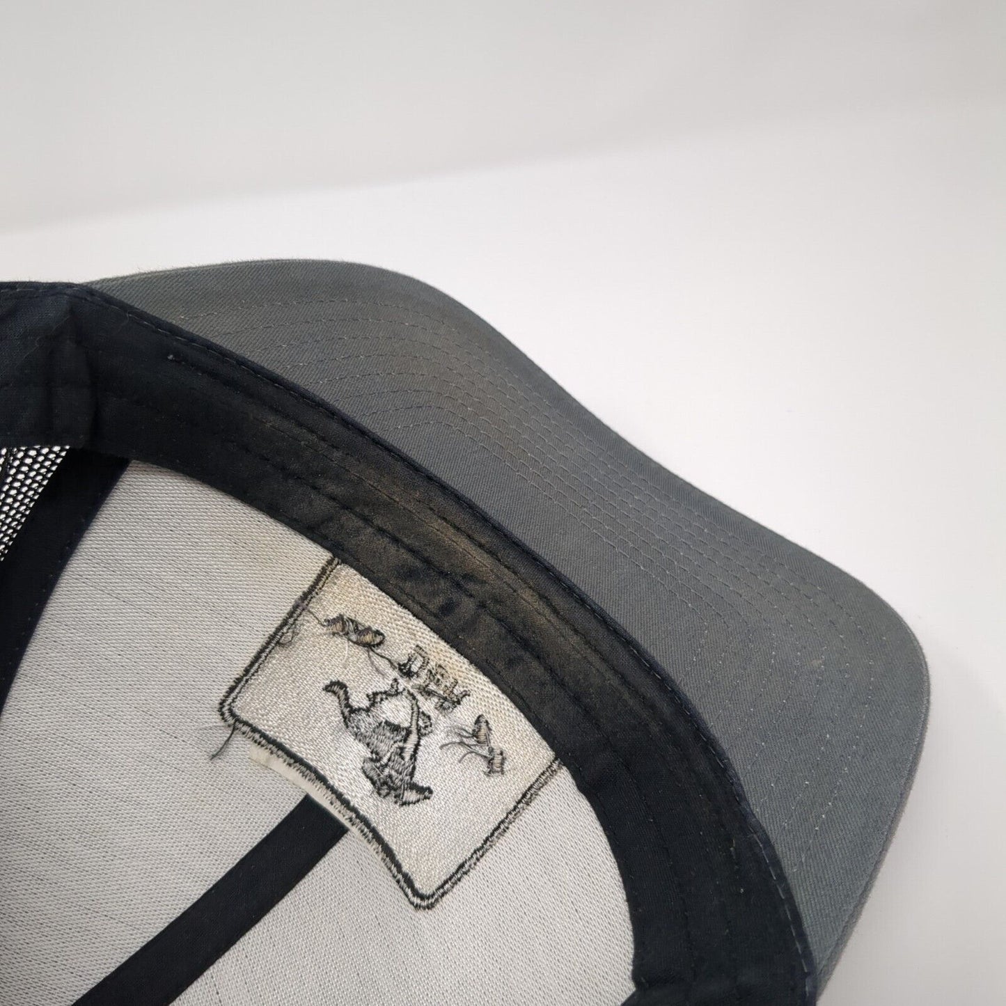 Dunnbar Ranch Snapback Trucker Hat Gray One Size Mesh Back Embroidered