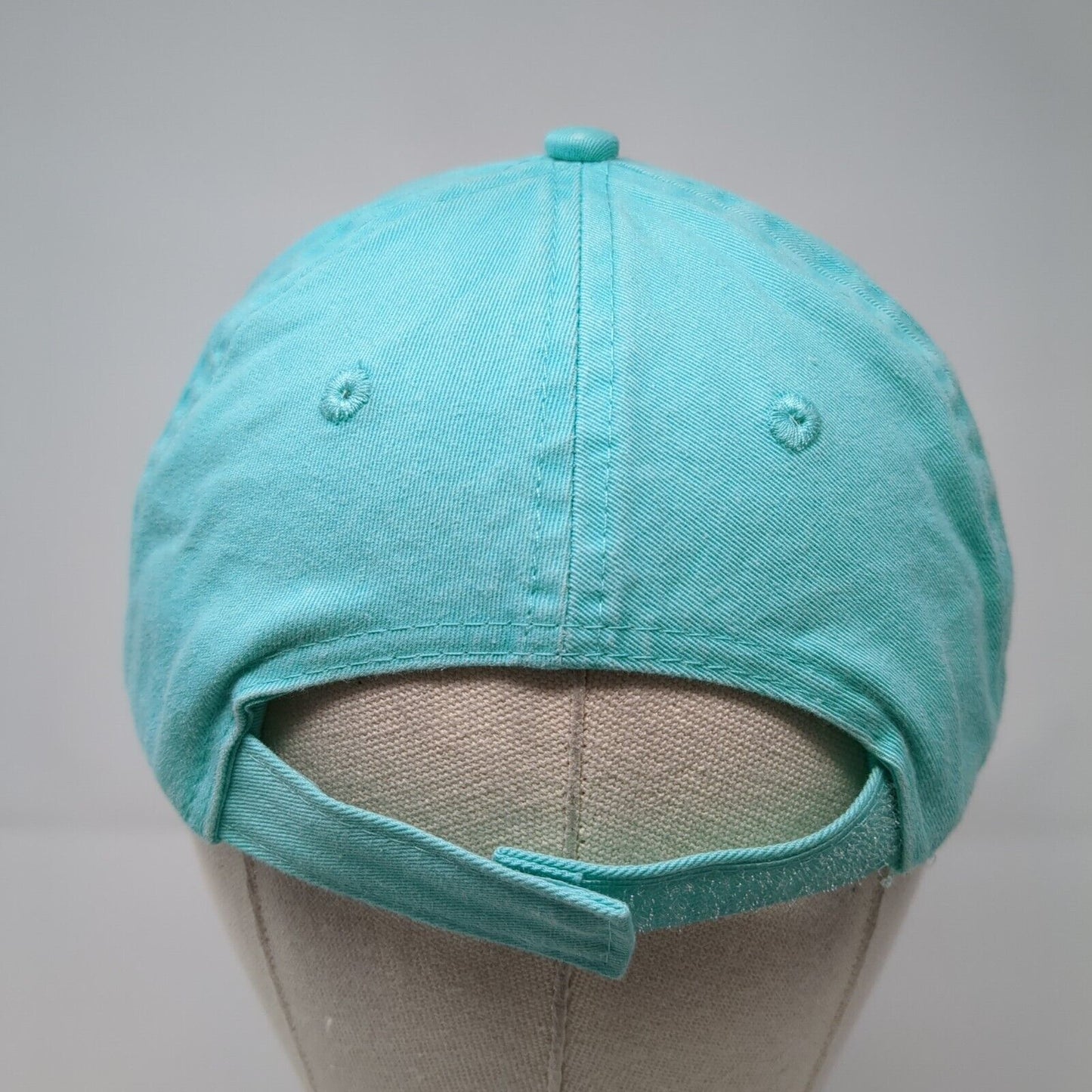 Ucluelet Canada Camper Van Strapback Hat Bluish-Green One Size Fahrenheit