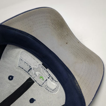 Seattle Seahawks NFL Team Apparel Baseball Cap Blue One Size Embroidered Logo