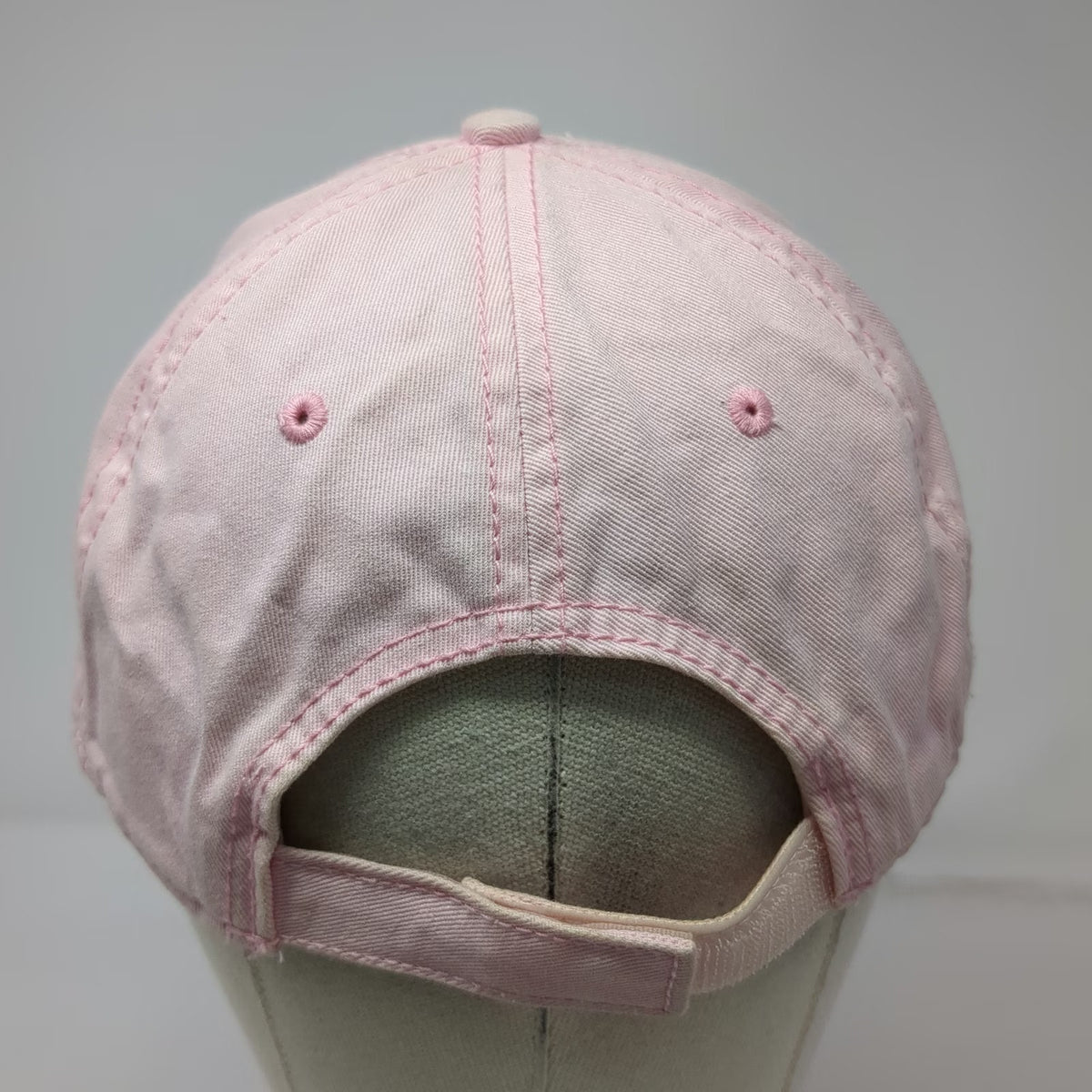 Triangle Sport Headwear Baseball Cap White OSFM Pink Yellowstone Contrast Hat