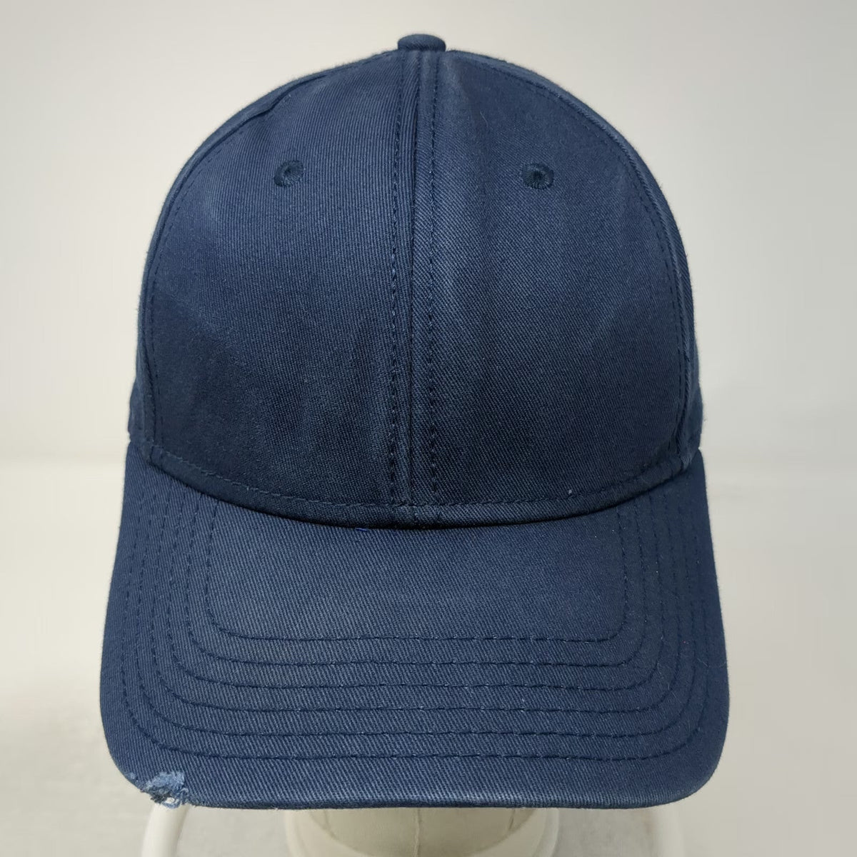 Timberland Baseball Cap Blue One Size Strapback Adjustable Hat Plain Solid