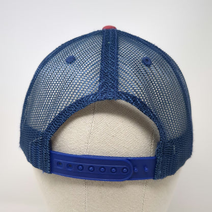 Land Rover Trucker Hat White Red Blue One Size Mesh Snapback Graphic Classic
