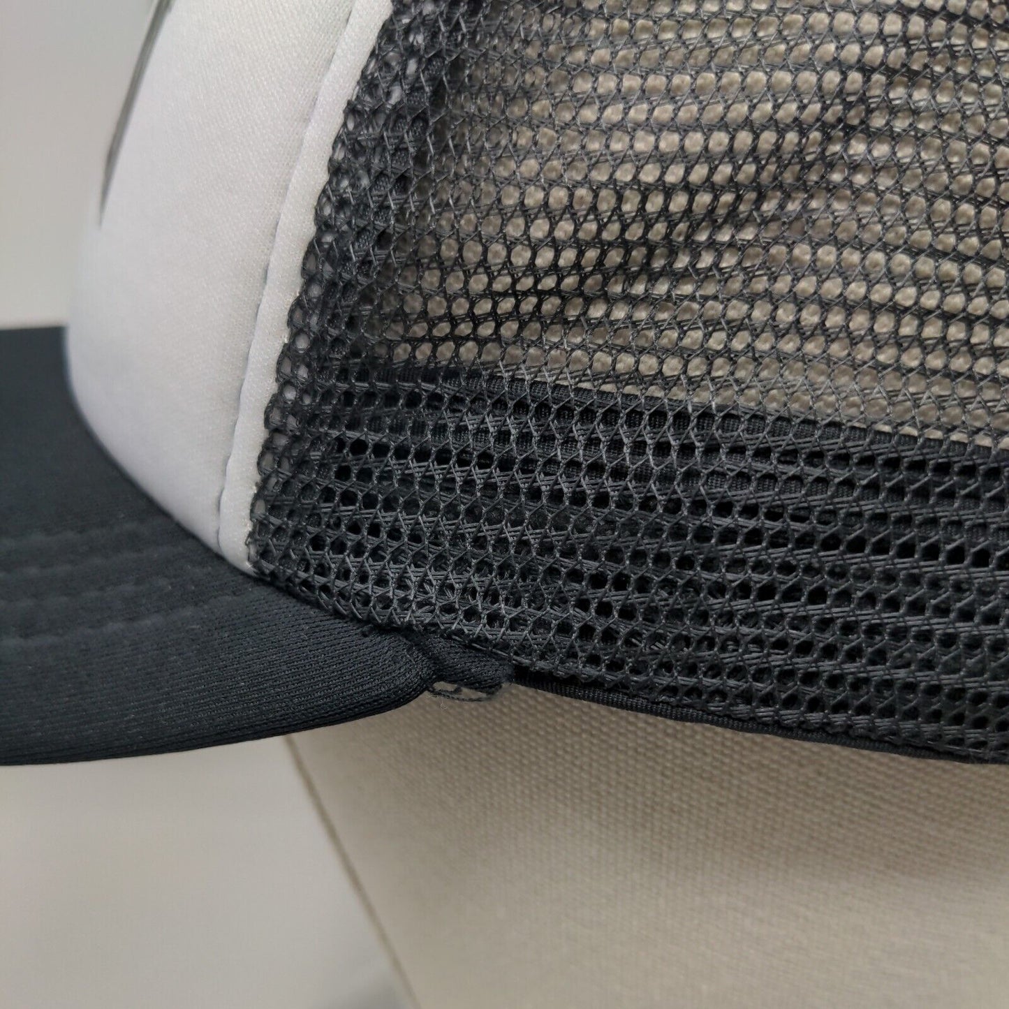 Brooklyn New York Snapback Trucker Hat Black One Size Mesh Back Colorblock