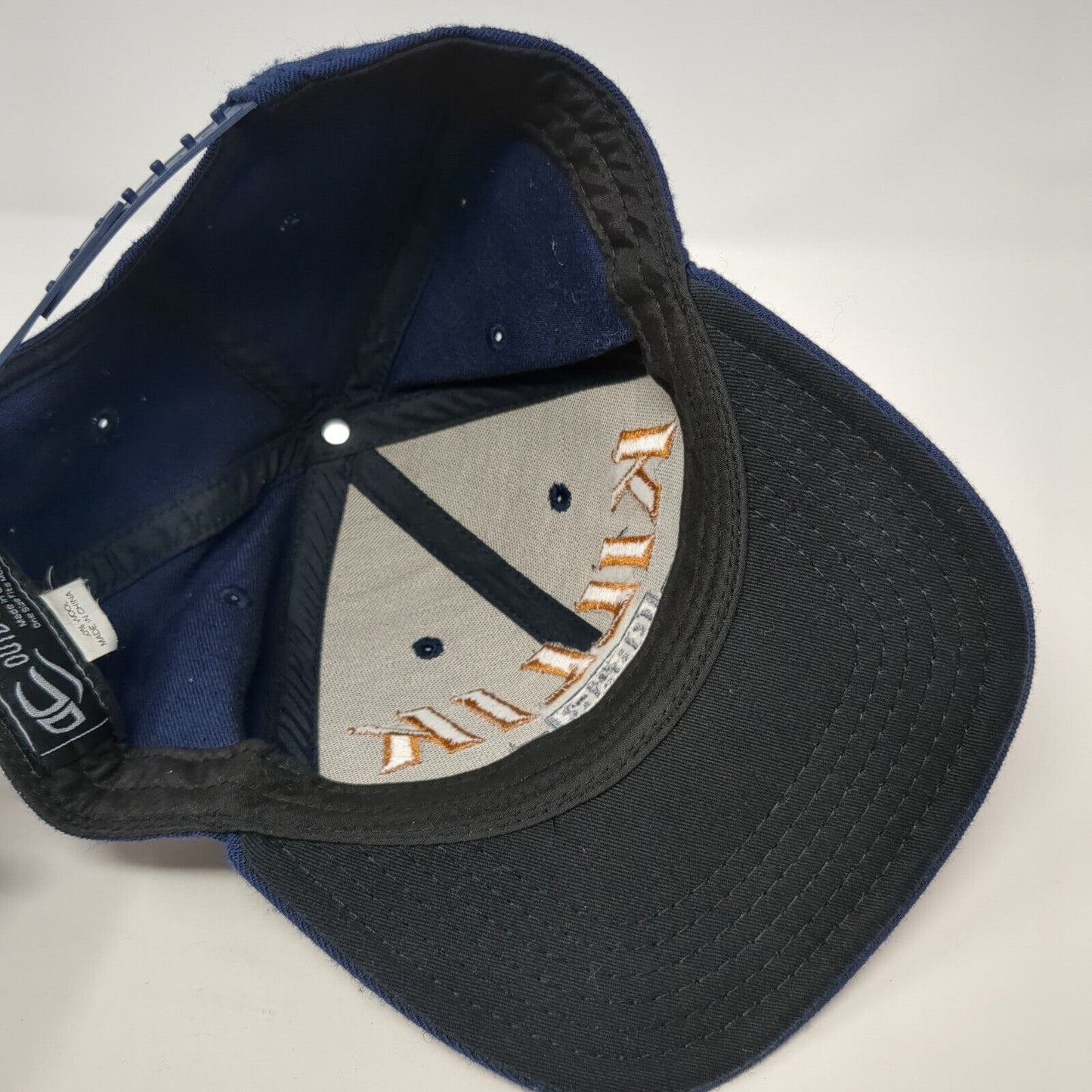 Killik Gear Snapback Hat Blue One Size Adjustable Solid Outdoor Cap