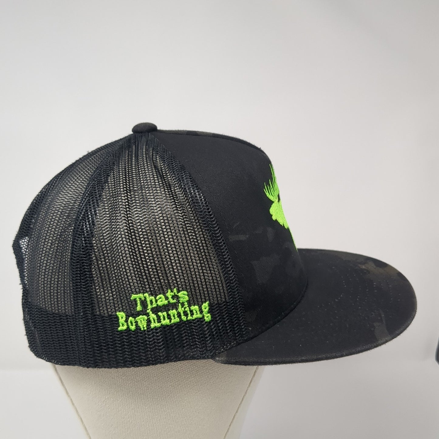 That's Bowhunting Snapback Trucker Hat Multicolor One Size Adjustable Mesh Back