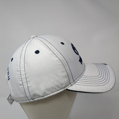 Hometown Toyota Strapback Hat White One Size Embroidered Logo 6 Panel