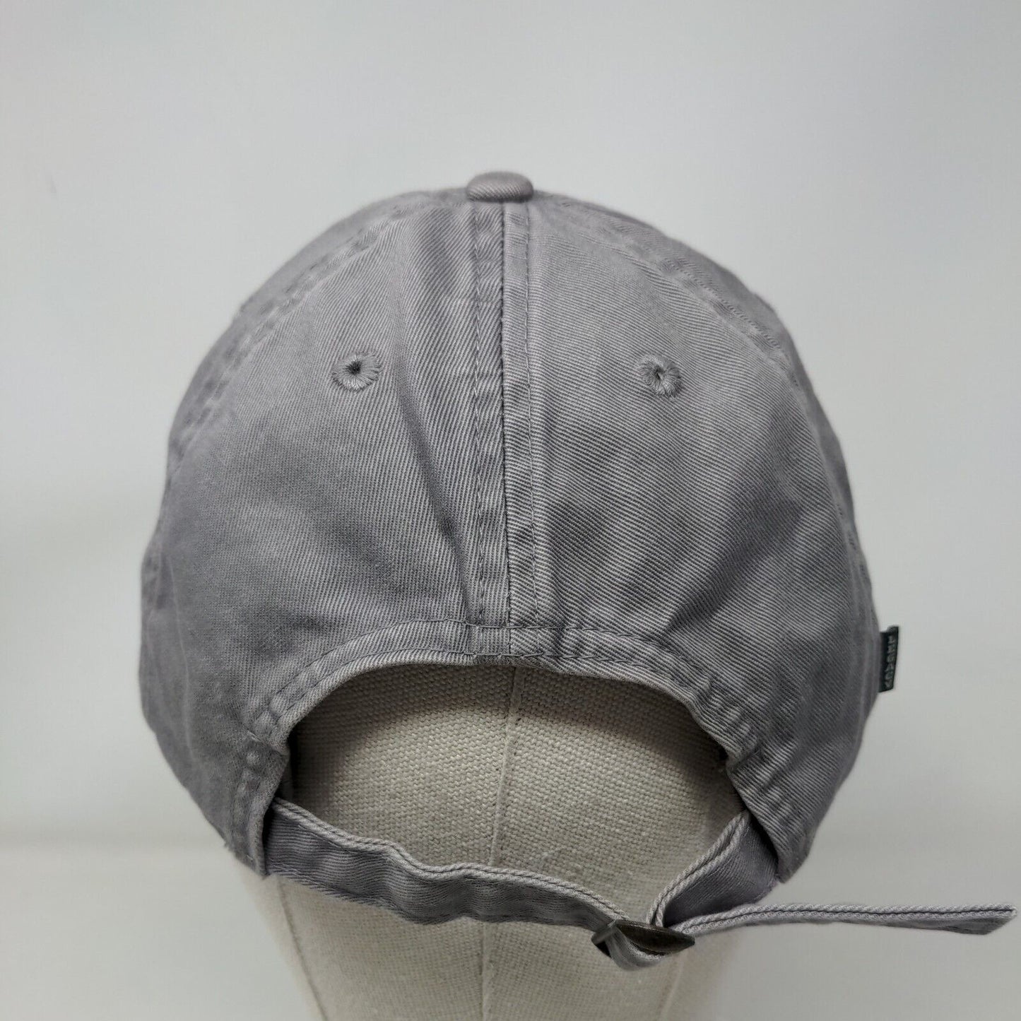 LVG Slideback Hat Gray One Size Adjustable Embroidered 6 Panel Legacy